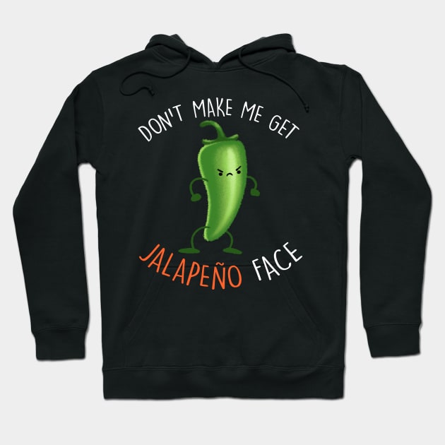 Jalapeno Face Hoodie by tommartinart